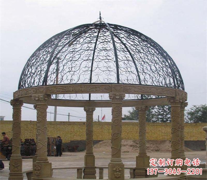 浙江新空间,新定义——“八角凉亭大理石雕塑”