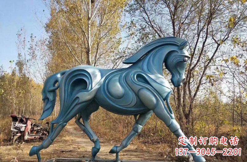 浙江玻璃钢雕刻的奔马