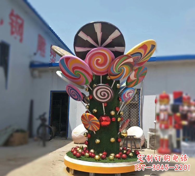 浙江玻璃钢仿真棒棒糖