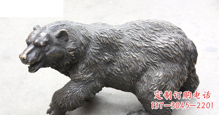 浙江以玻璃钢制作的北极熊雕塑