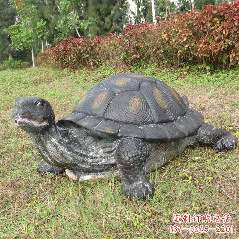 浙江玻璃钢乌龟雕塑传承古老文化