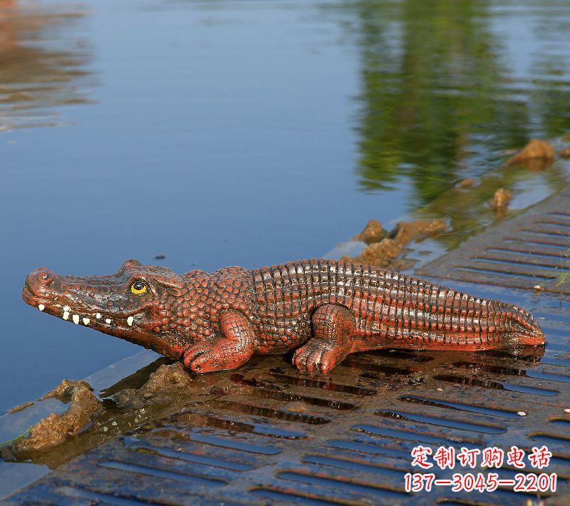 浙江玻璃钢动物雕塑点缀景观