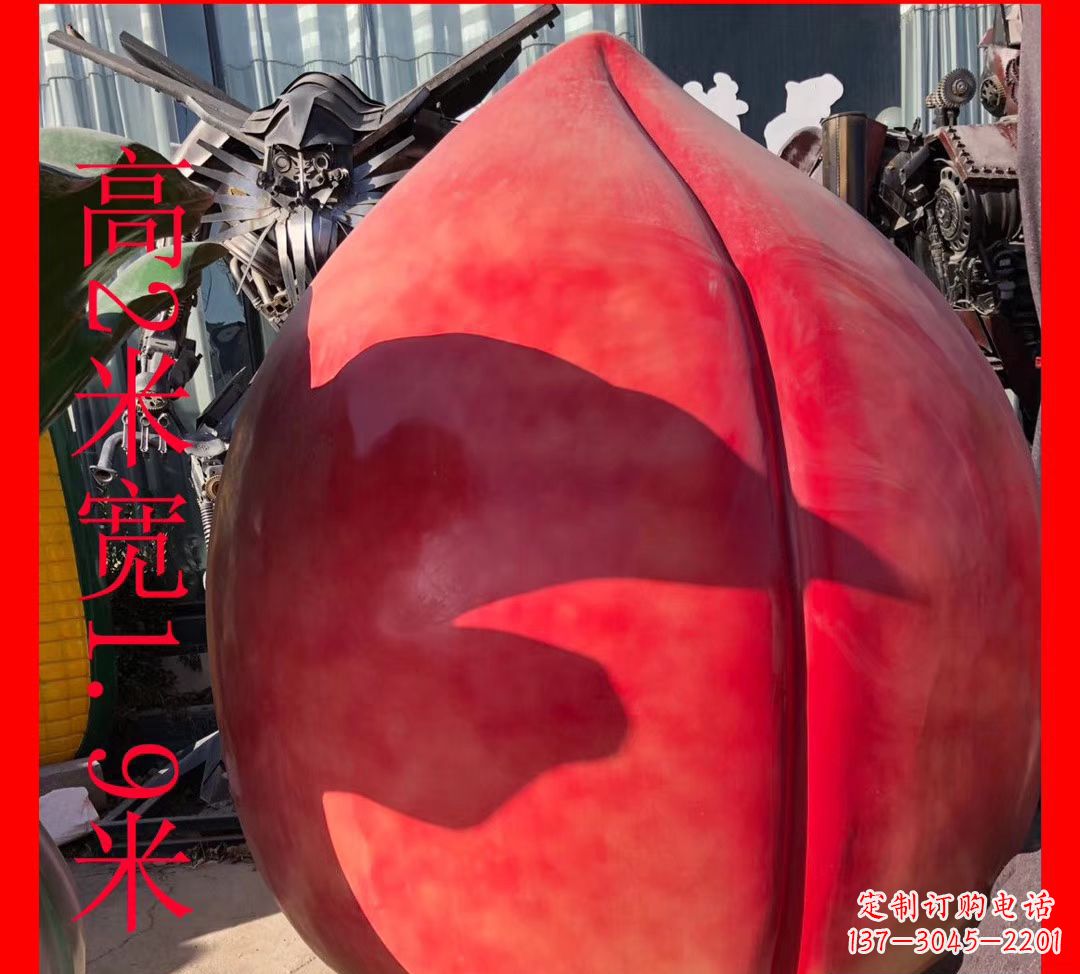 浙江玻璃钢水果雕塑——给你一个美好的景观