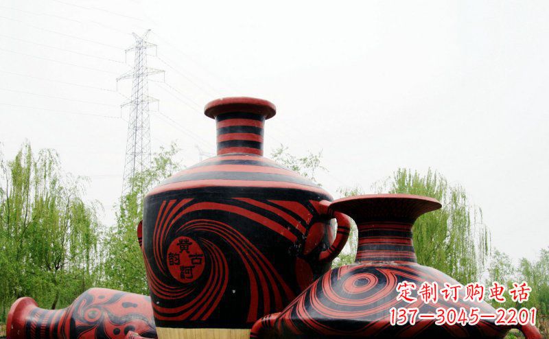 浙江不锈钢彩色花盆雕塑让空间更加精致