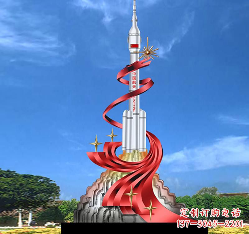 浙江嫦娥飞天——不锈钢嫦娥雕塑