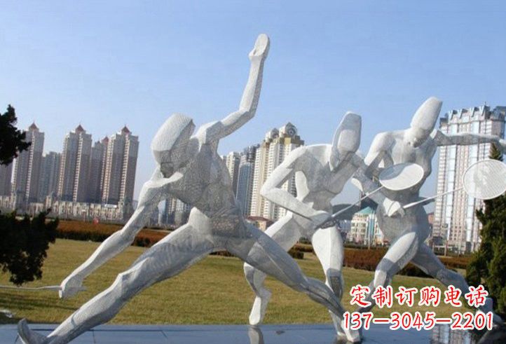 浙江精致不锈钢羽毛球雕塑