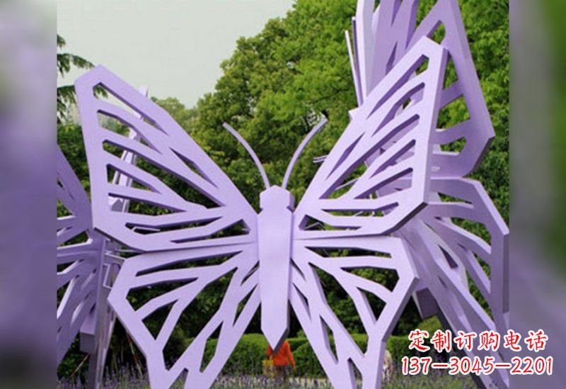 浙江不锈钢蝴蝶雕塑美丽永恒