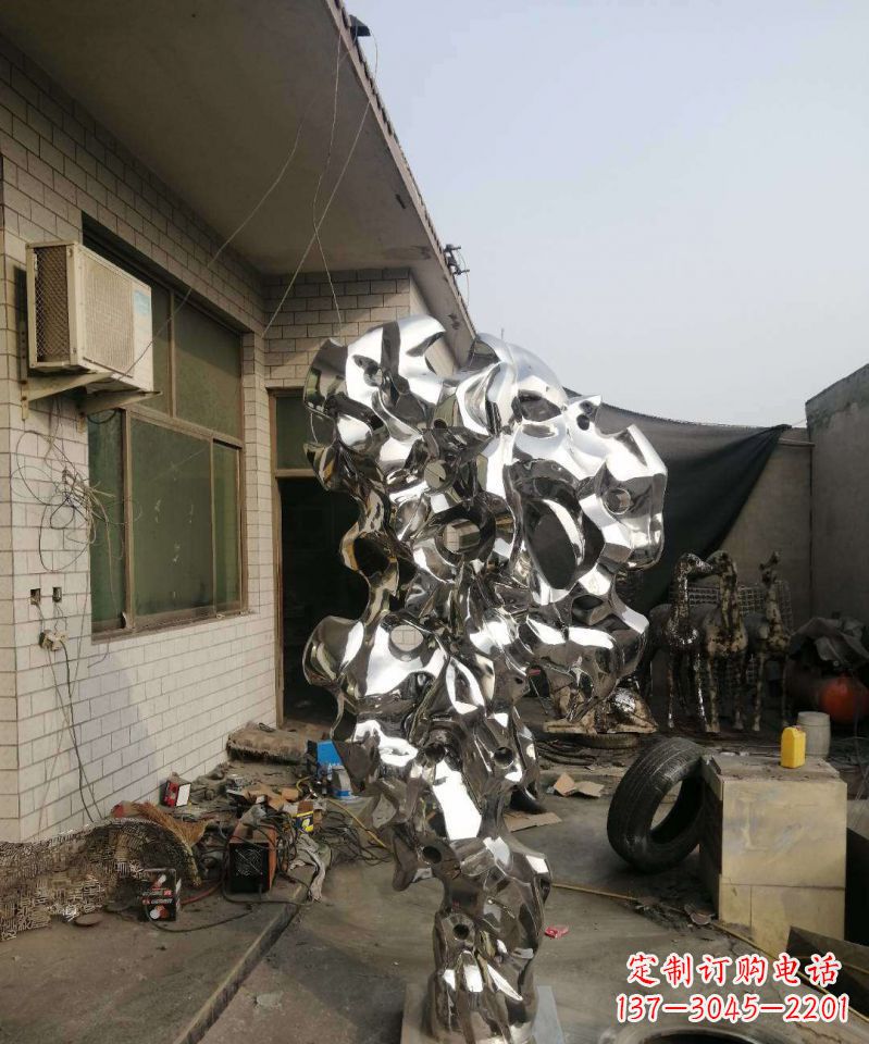 浙江太湖石雕塑不锈钢的艺术精品
