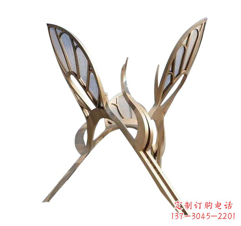 浙江精美的不锈钢仙鹤雕塑
