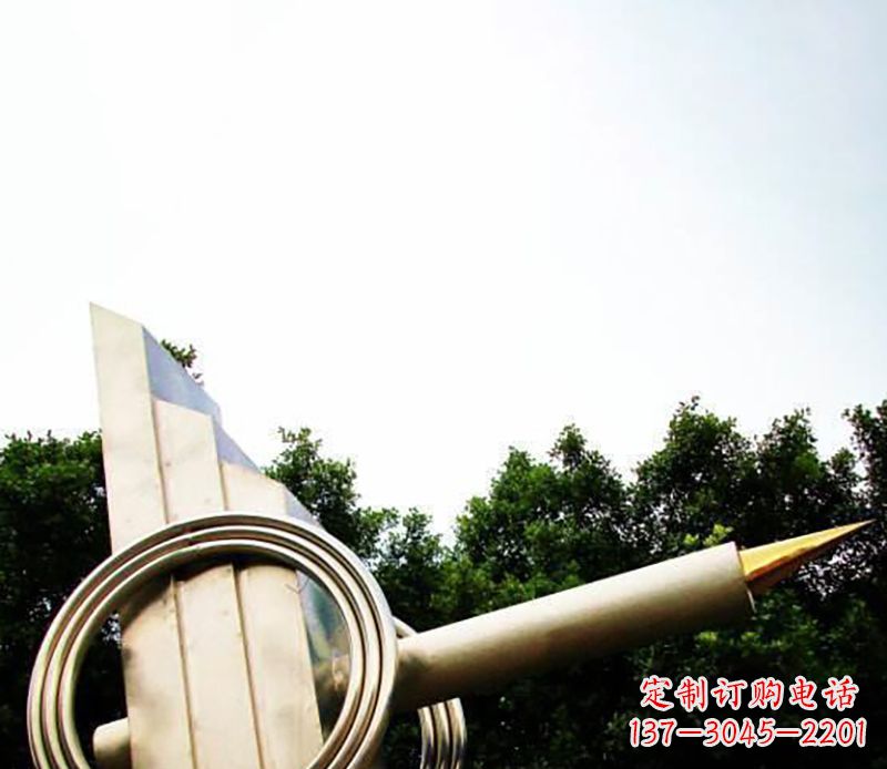 浙江不锈钢钢笔雕塑把简单的钢笔变成艺术品