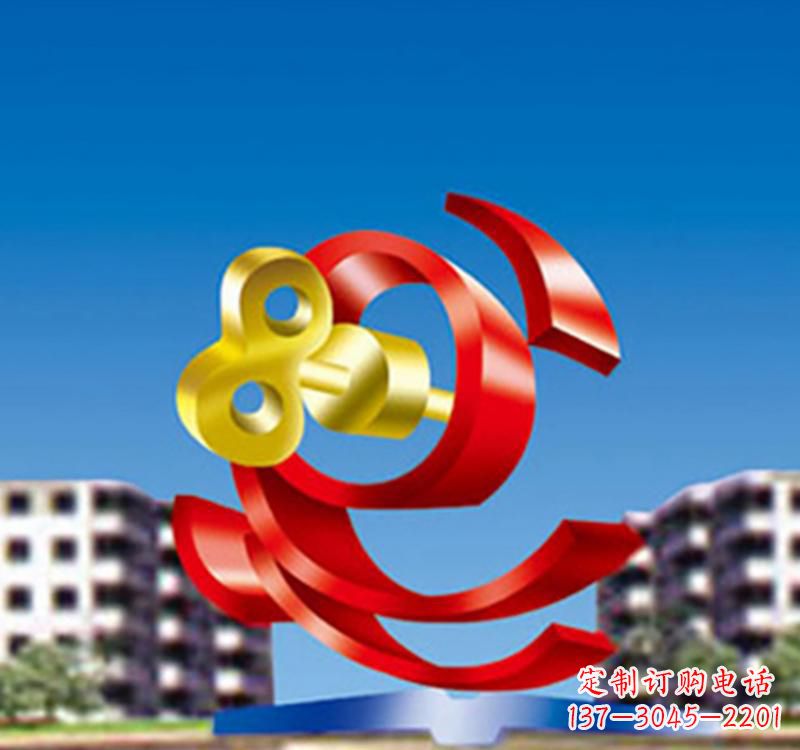 浙江不锈钢飘带雕塑给公园景观带来独特美感