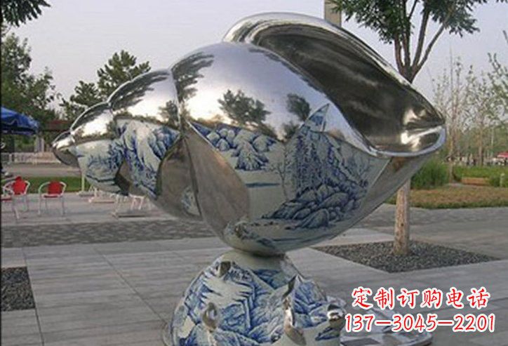 浙江不锈钢海螺雕塑艺术的精美结晶