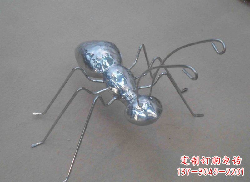 浙江不锈钢蚂蚁公园动物雕塑一种具有艺术价值的蚂蚁雕塑