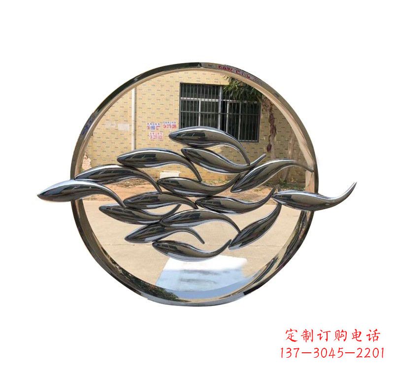 浙江不锈钢圆环雕塑精美完美的艺术之作