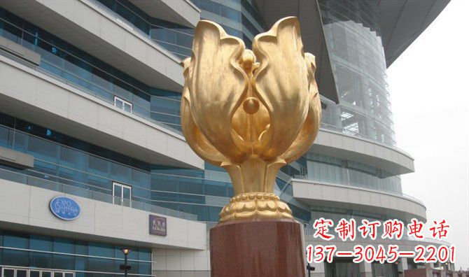 浙江不锈钢紫荆花之美