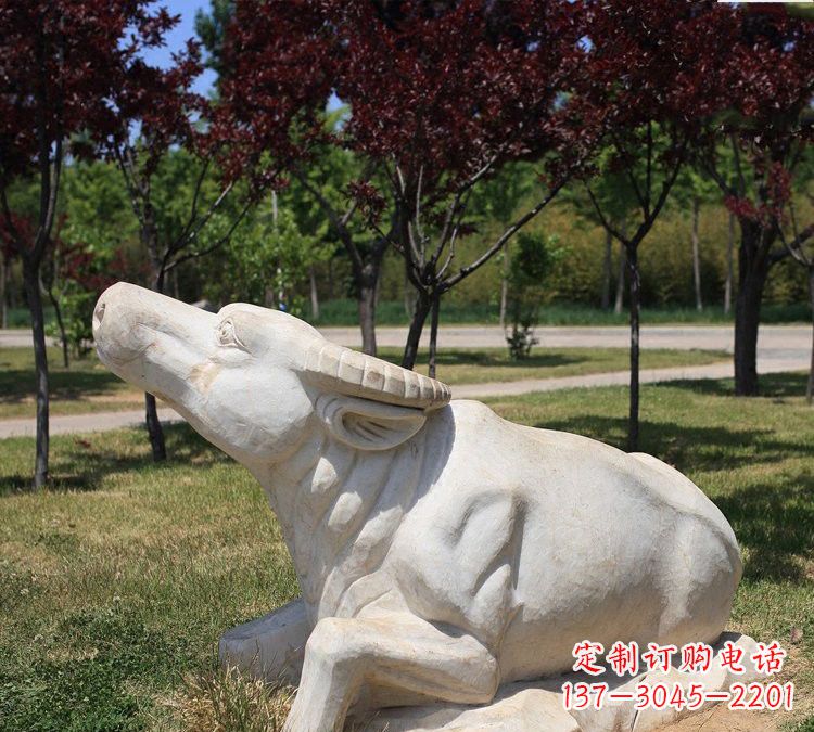 浙江大理石动物雕塑传承文化的艺术精品