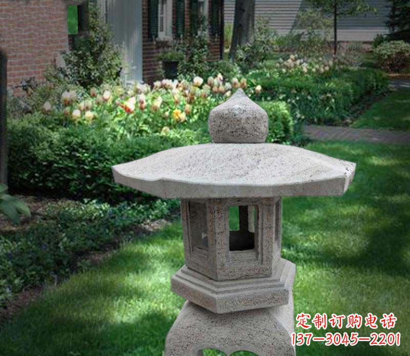 浙江大理石宫灯雕塑