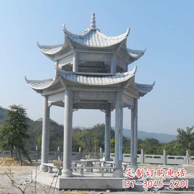 浙江大理石古建凉亭