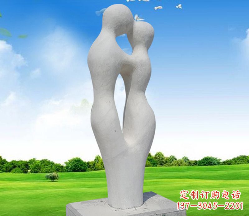 浙江情侣石雕,永恒的爱恋