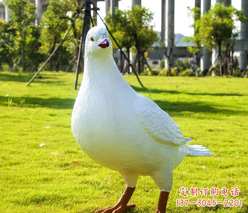 浙江雕塑和平鸽