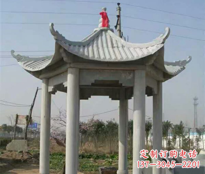浙江典雅的仿古凉亭石雕