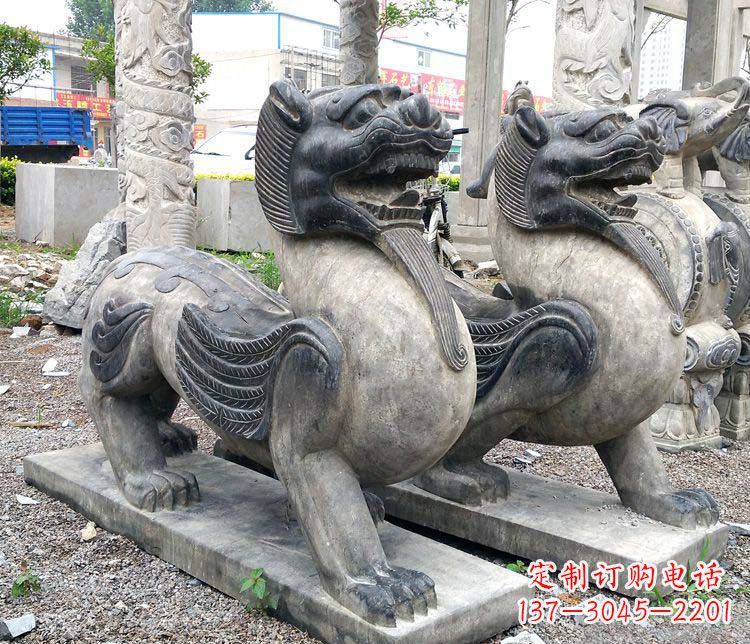 浙江仿古貔貅门口招财石雕