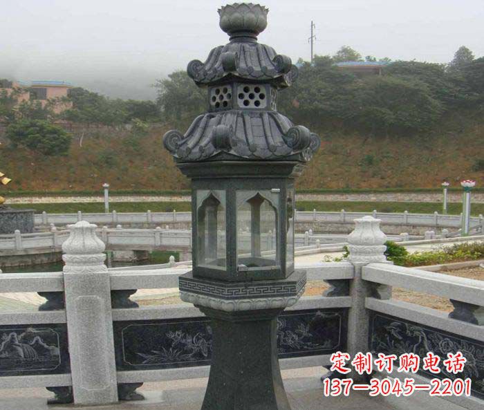 浙江仿古石灯雕塑,点亮景观空间