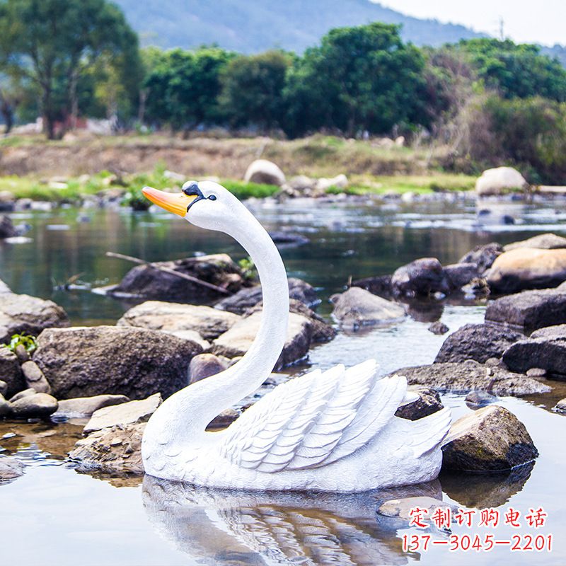 浙江臻选天鹅雕塑，给你绝美的家庭美学