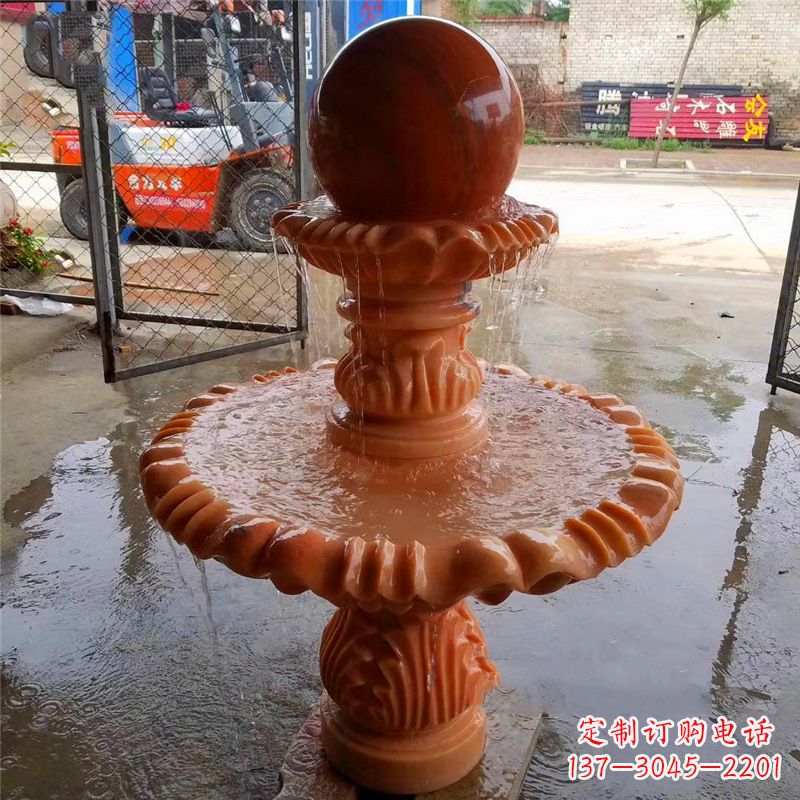 浙江风水球石头雕塑