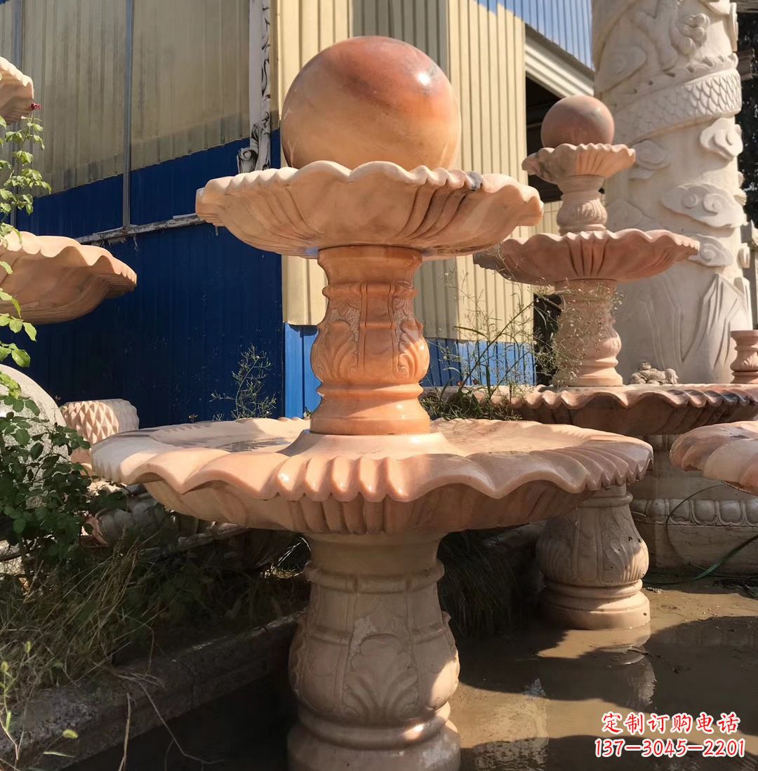 浙江各类石雕风水球