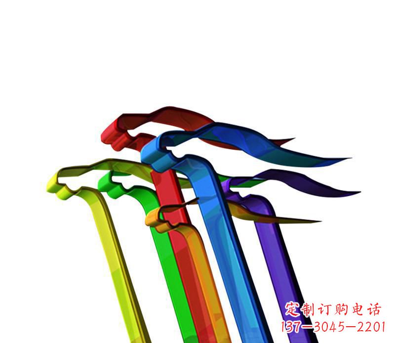 浙江欣赏性强的不锈钢飞翔飘带景观雕塑