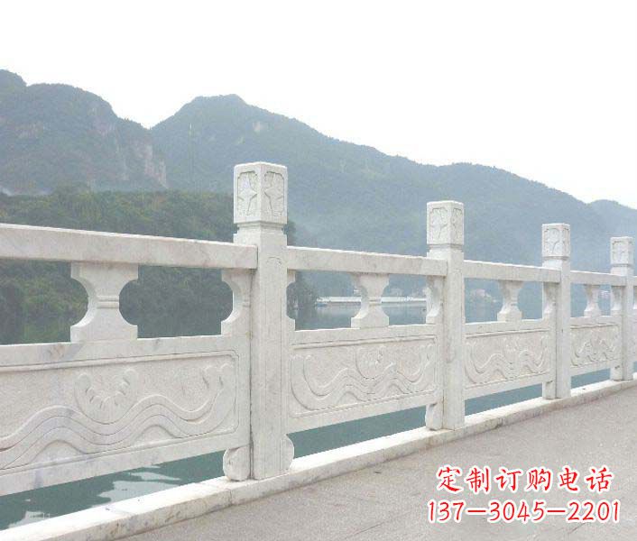浙江高品质公园大理石栏板景观石雕