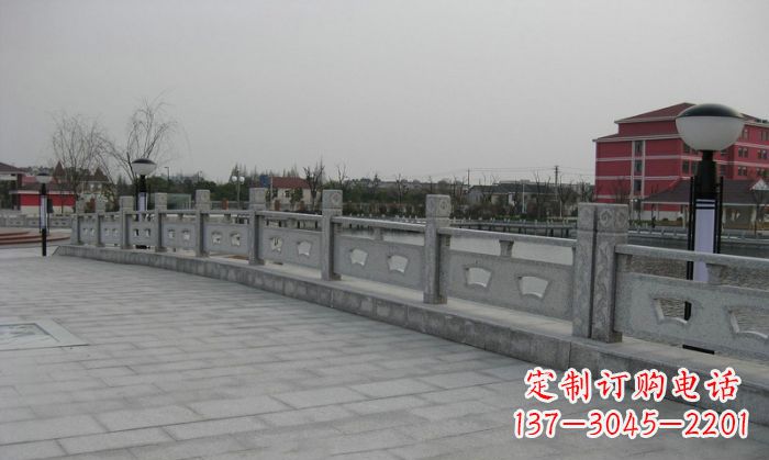 浙江公园仿古石栏板 (2)