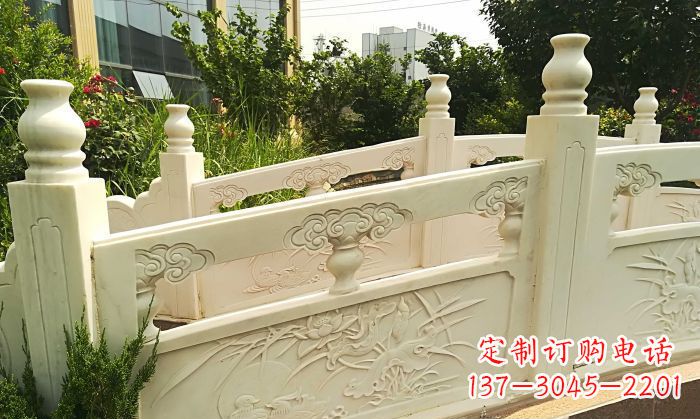 浙江精美汉白玉石拱桥雕塑