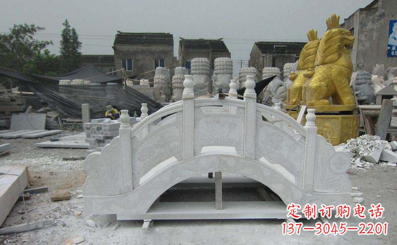 浙江精美的大理石拱桥雕塑