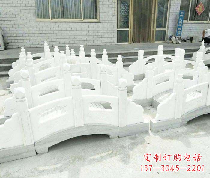 浙江专业定制大理石拱桥雕塑