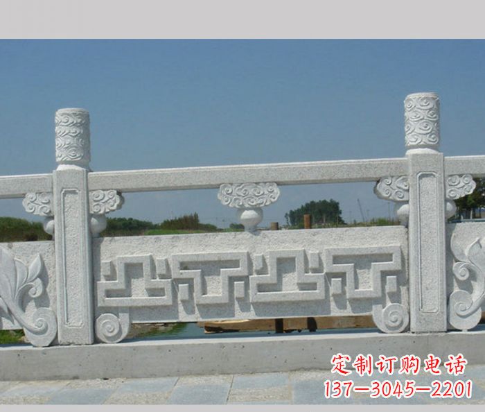 浙江公园景观大理石栏板雕塑