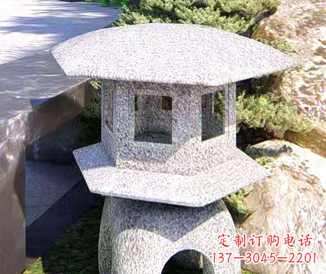 浙江公园景观小型石灯雕塑 (2)