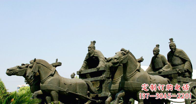 浙江中领雕塑--尊贵马车雕塑