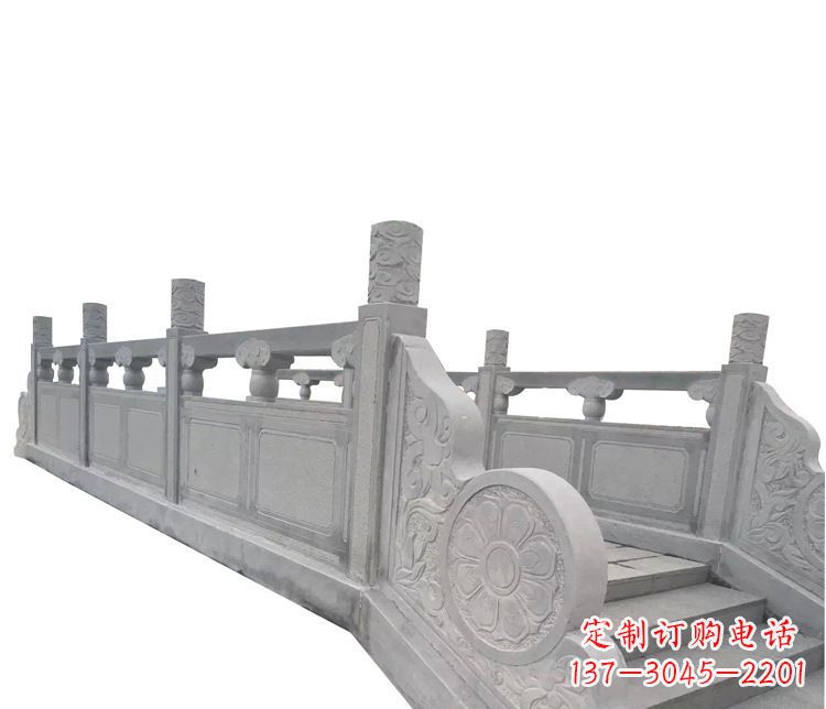 浙江中领雕塑精美的大理石栏板石雕