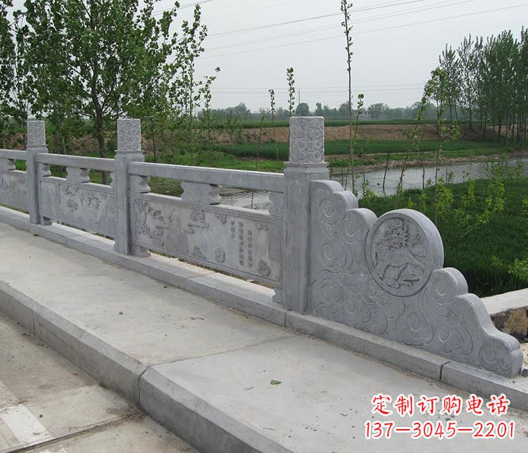 浙江中领雕塑-展示景区石栏板雕塑