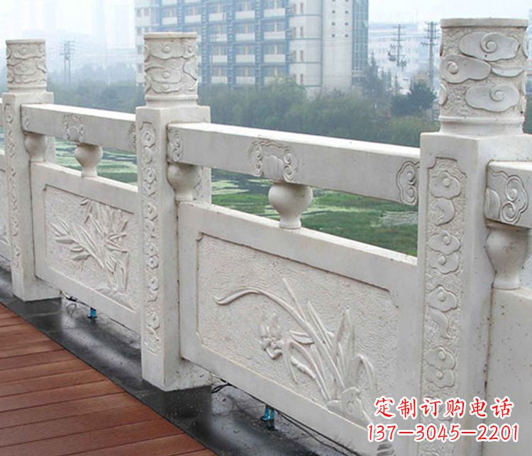 浙江精巧雕刻,优质大理石栏板石雕