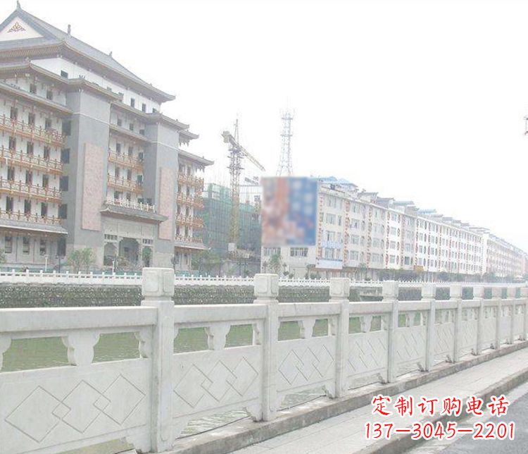 浙江流光溢彩的大理石栏板石雕