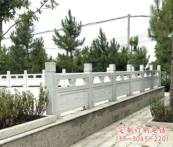 浙江大理石栏杆雕塑:精致的定制艺术品