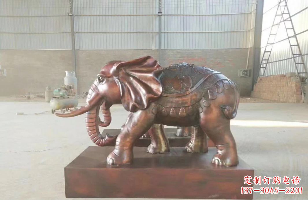 浙江酒店大象雕塑
