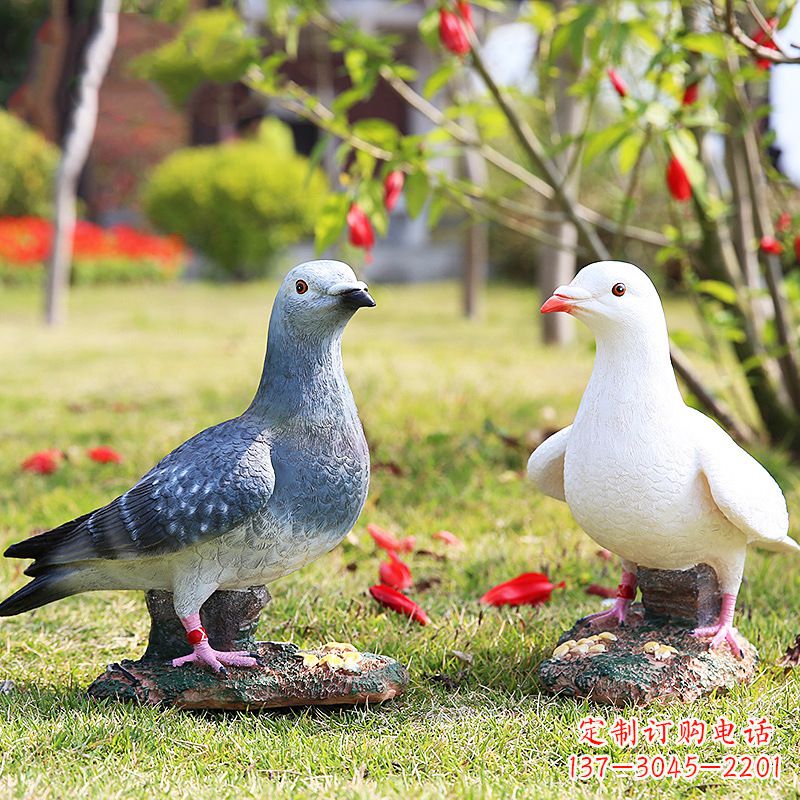 浙江秦皇岛和平鸽雕塑