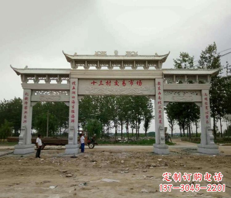 浙江精美石牌坊雕塑,令你惊艳无比