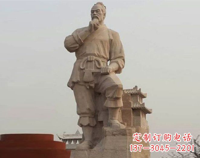 浙江重拾古代风采，中领雕塑打造高贵的鲁班雕塑