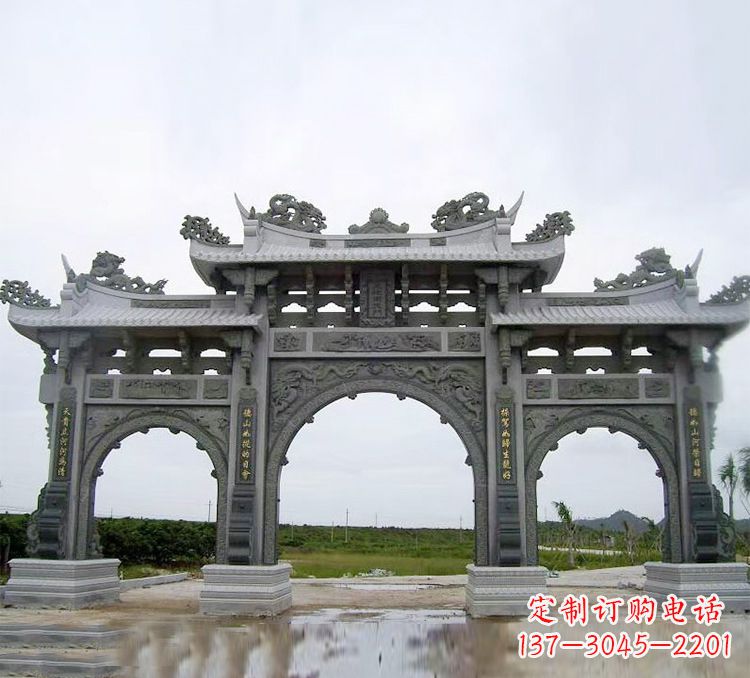 浙江石牌坊 楼