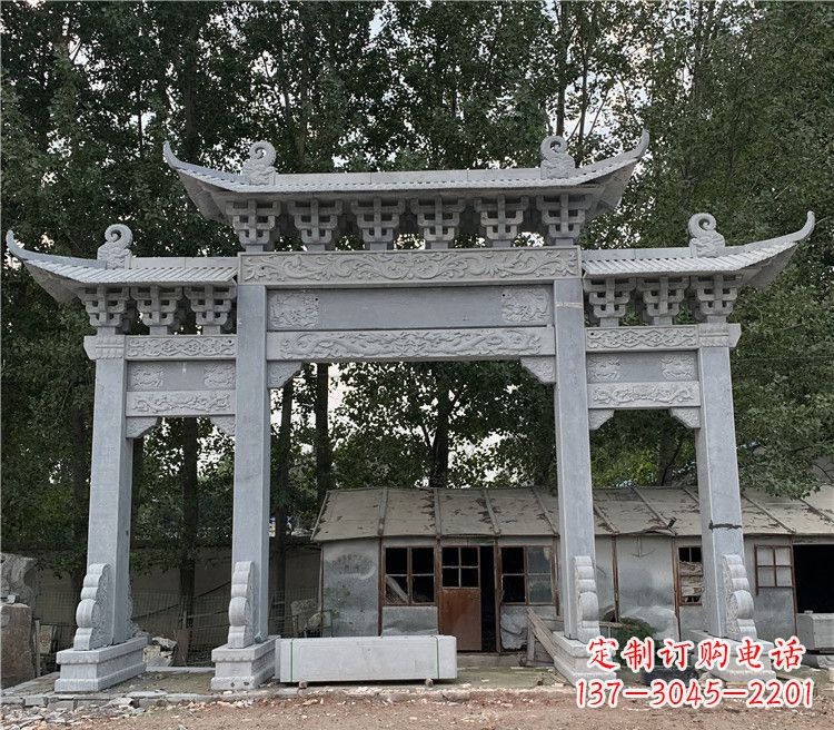 浙江石牌坊石雕牌坊